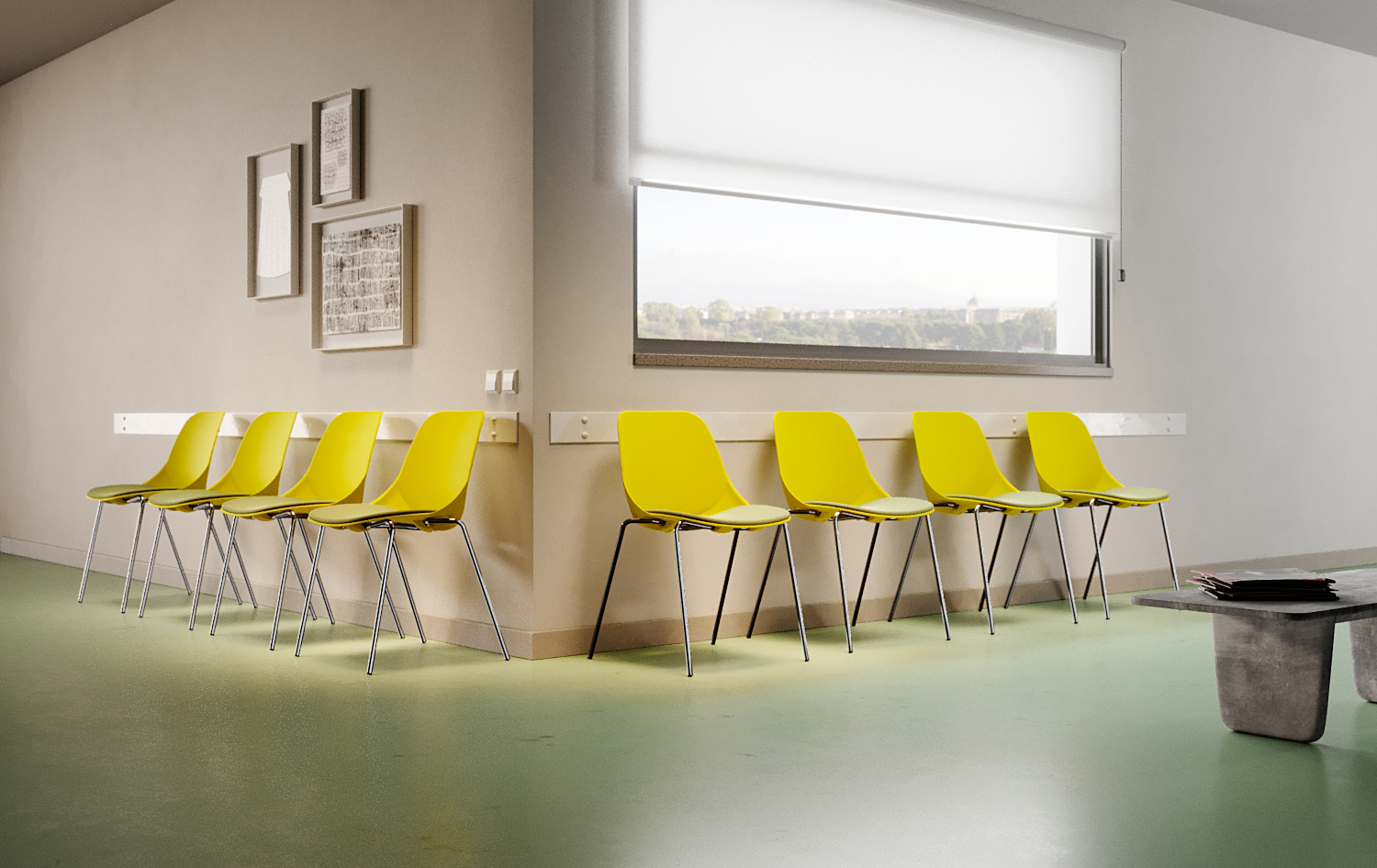 Quick - Meeting, conference and waiting room chairs - Cerantola - 1