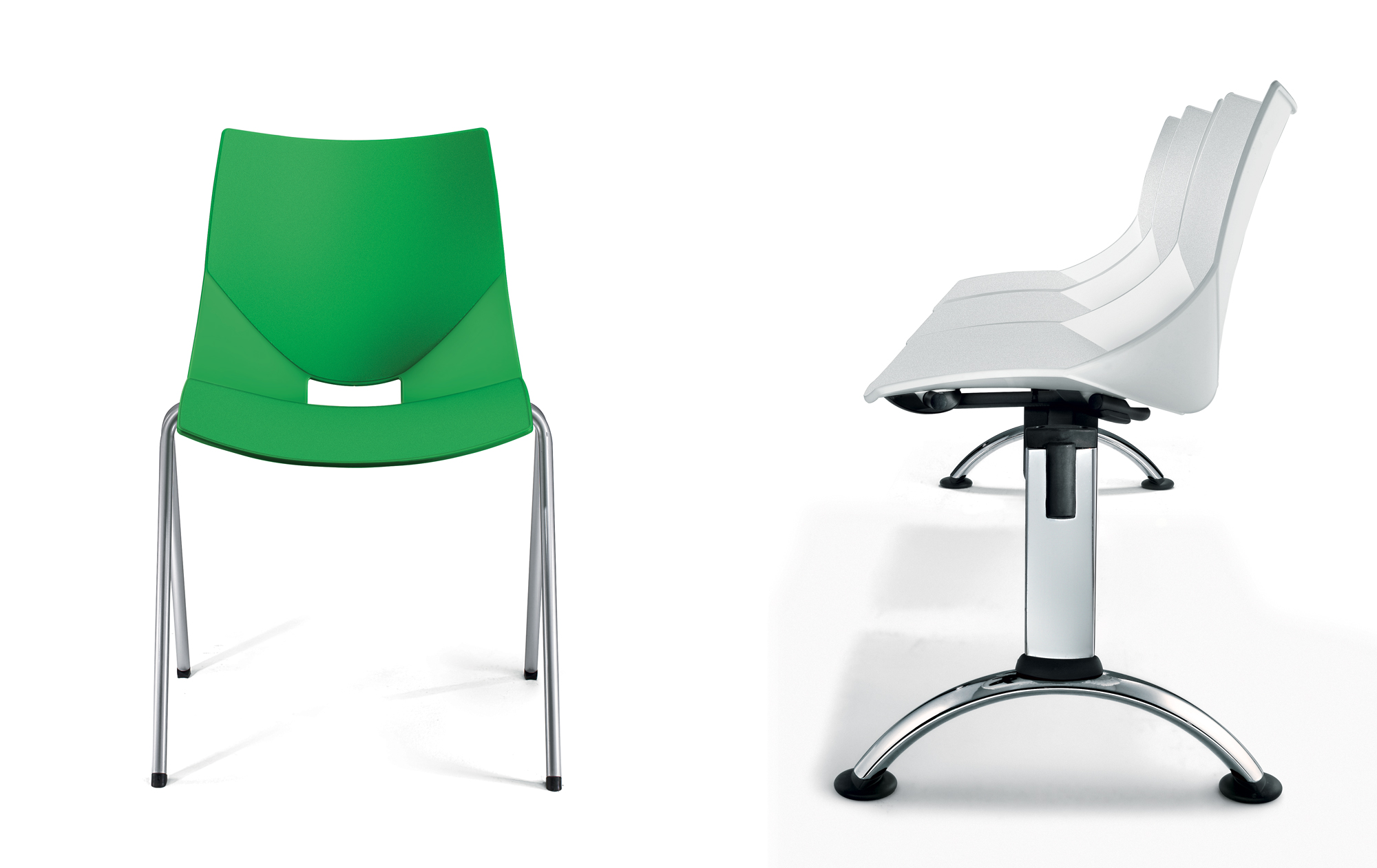 Shell - Meeting, conference and waiting room chairs - Cerantola - 7