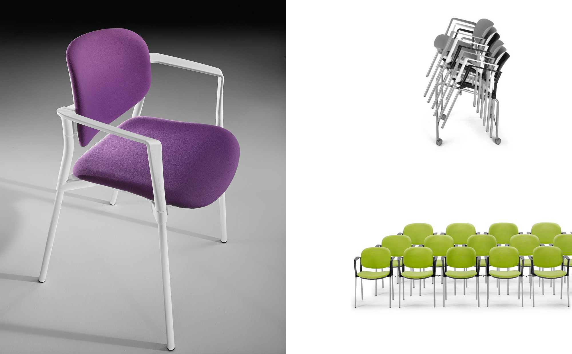 Step - Sillas para salas de reuniones, convenios y espera - Cerantola - 3