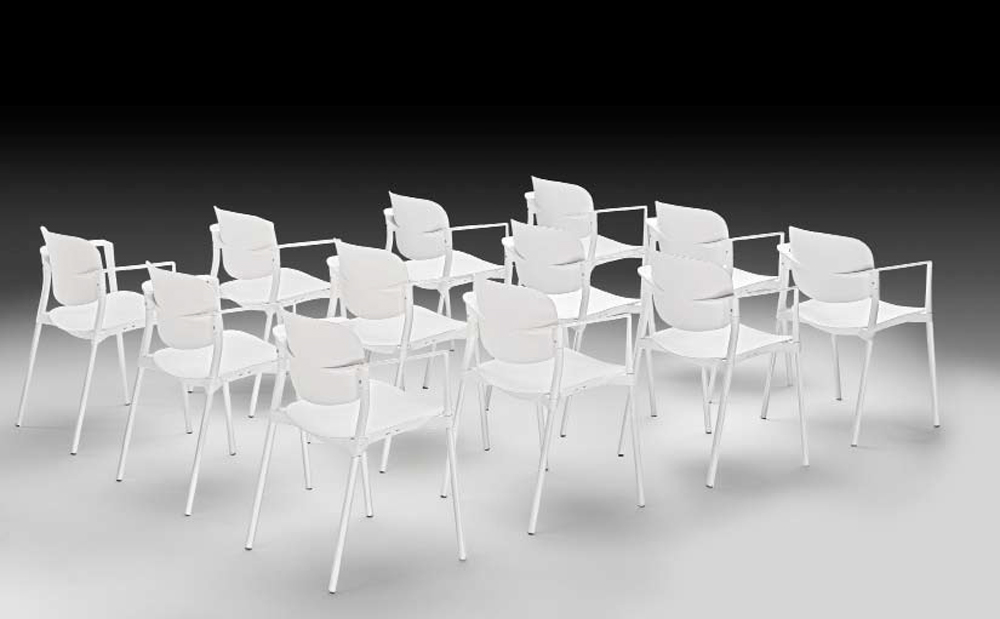 Step - Meeting, conference and waiting room chairs - Cerantola - 5