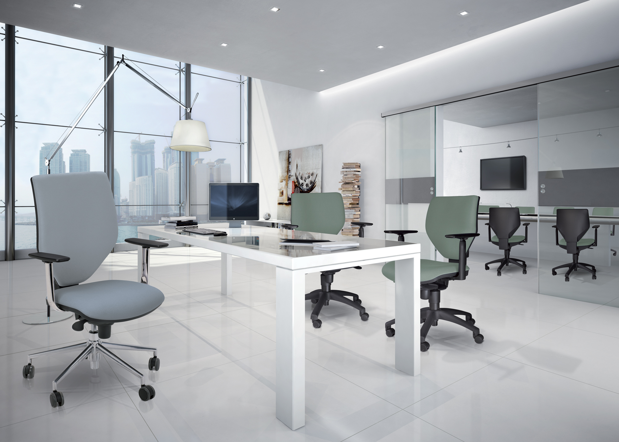 Cozy - Office swivel chairs - Cerantola - 2