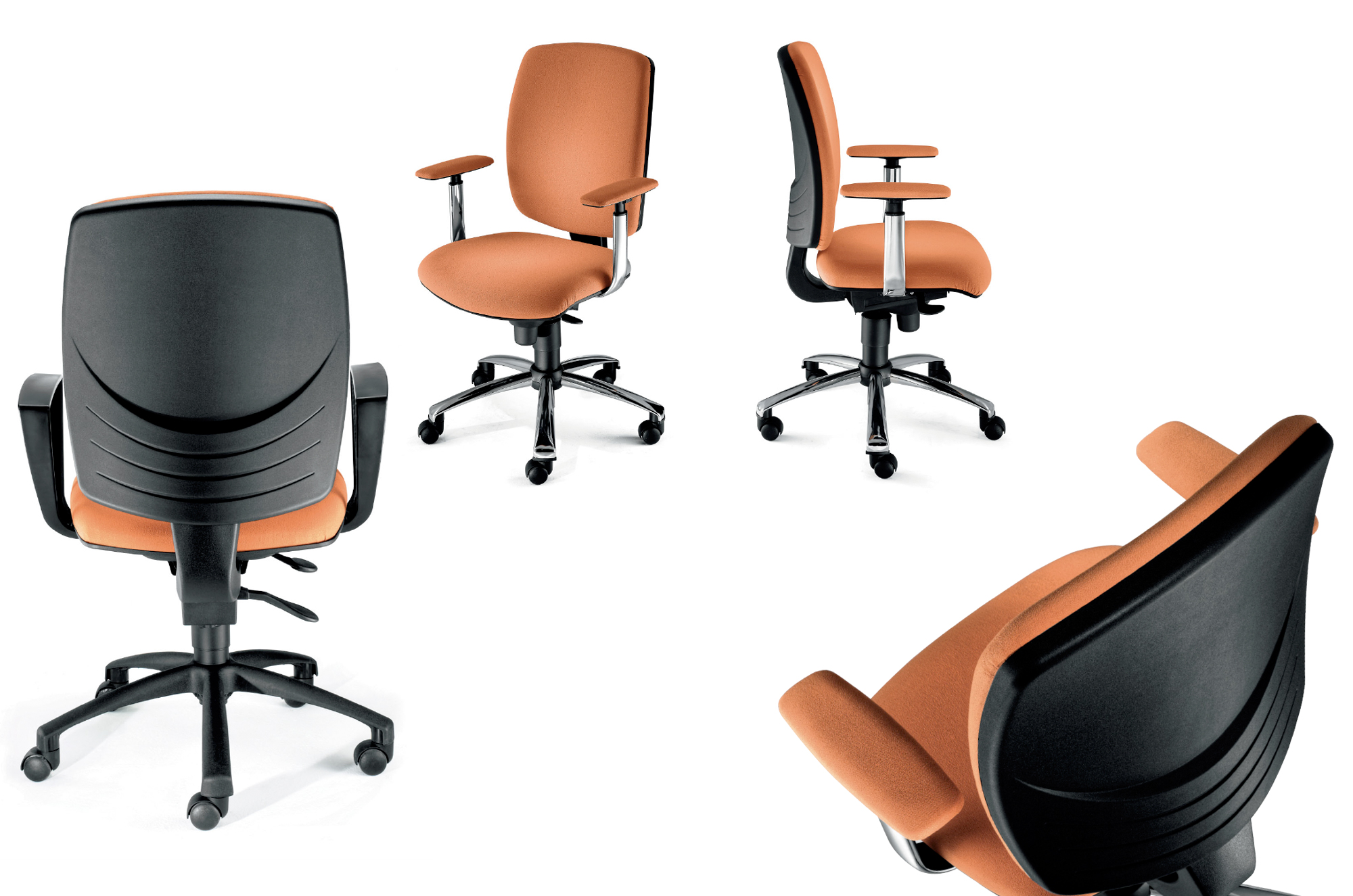 Drop - Office swivel chairs - Cerantola - 1