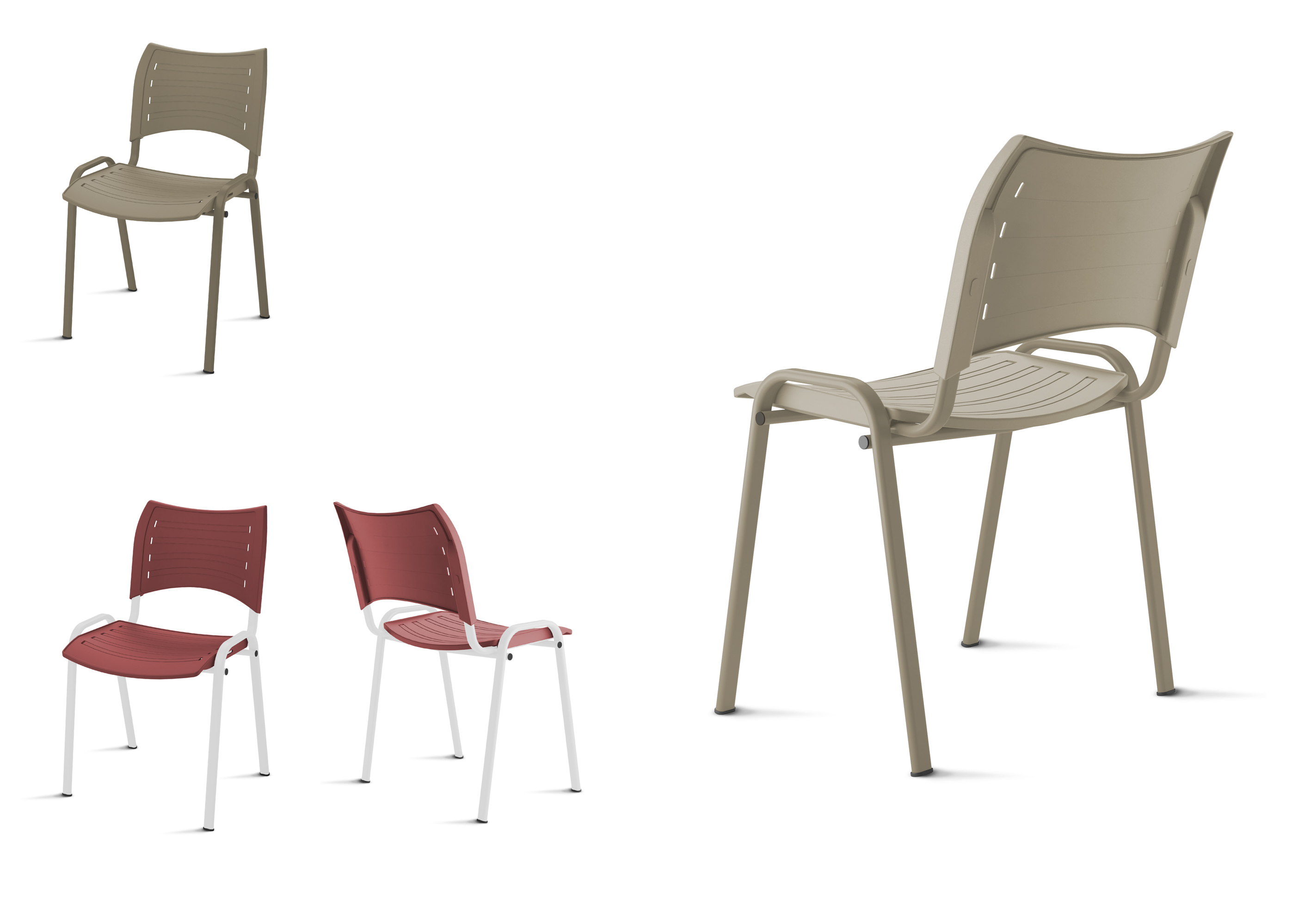 Iso Smart Restyling - Meeting, conference and waiting room chairs - Cerantola - 8
