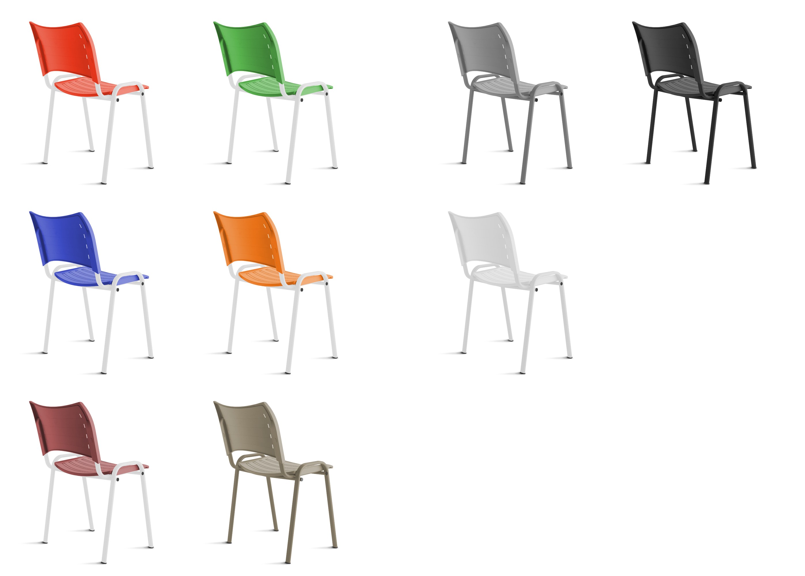 Iso Smart Restyling - Meeting, conference and waiting room chairs - Cerantola - 7