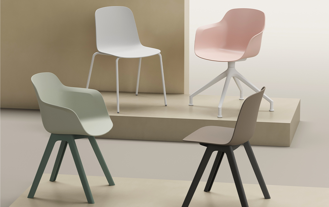 Loria - Meeting, conference and waiting room chairs - Cerantola - 1