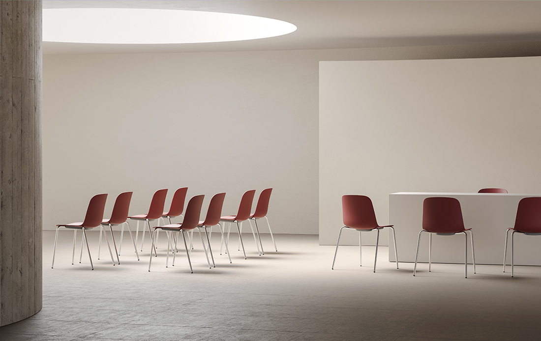 Loria - Meeting, conference and waiting room chairs - Cerantola - 4