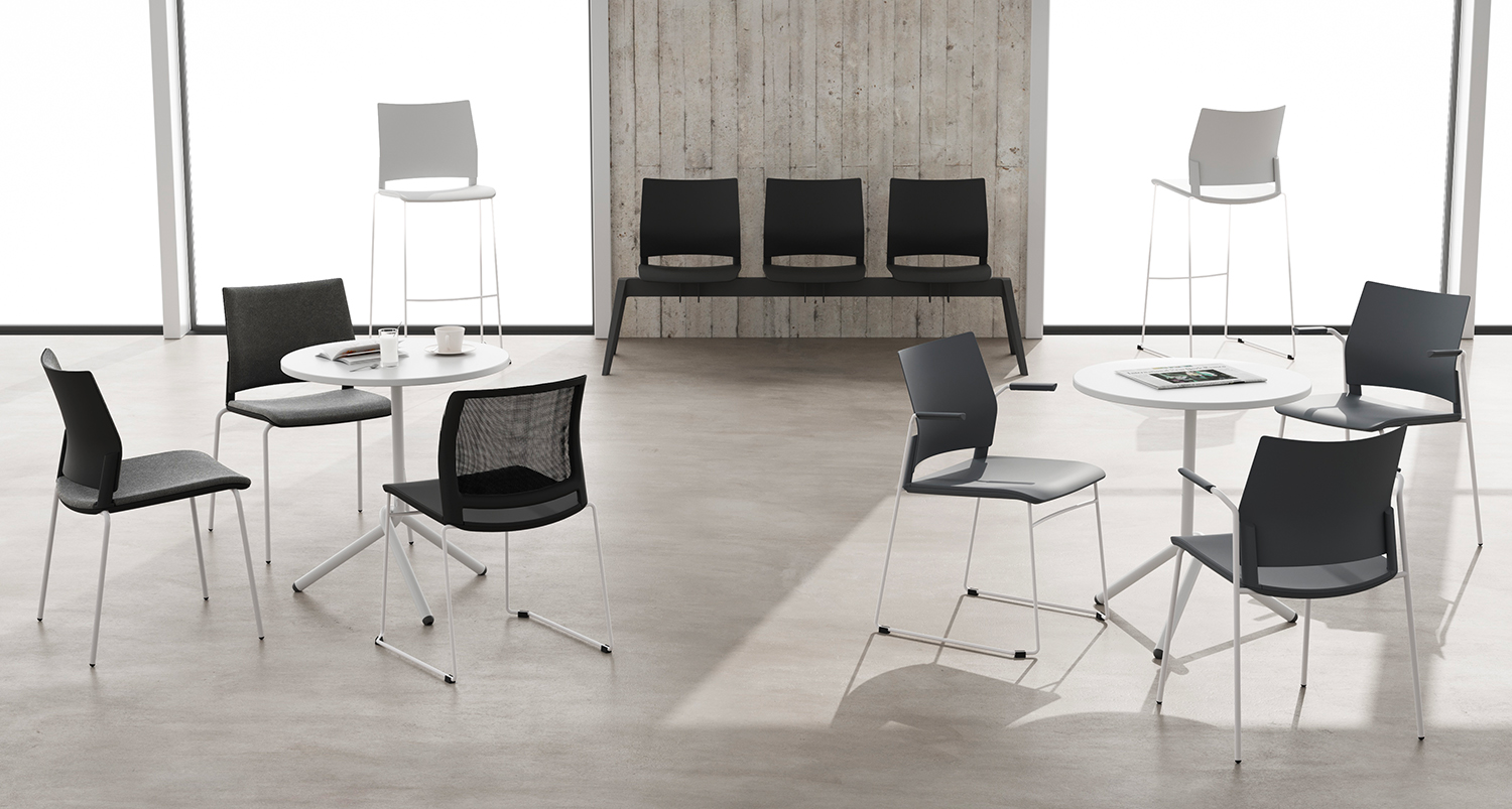 Omega - Sedie per sale riunioni, conferenza e attesa - Cerantola - 1