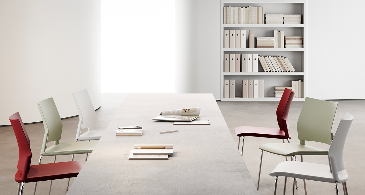 Omega - Sedie per sale riunioni, conferenza e attesa - Cerantola - 3