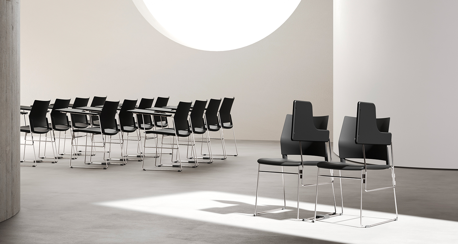 Omega - Sedie per sale riunioni, conferenza e attesa - Cerantola - 9