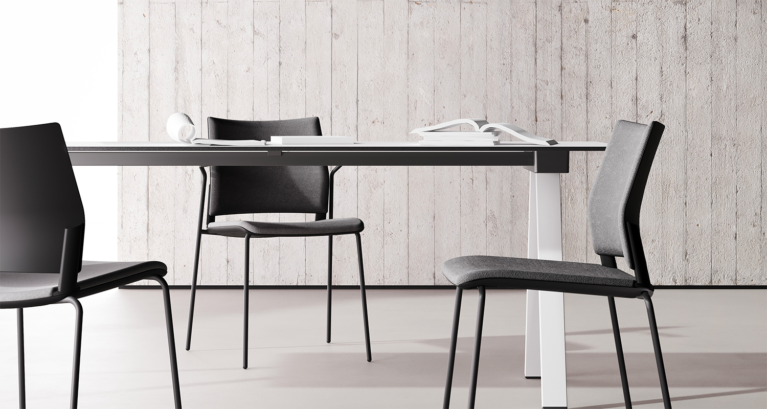 Omega - Sedie per sale riunioni, conferenza e attesa - Cerantola - 7