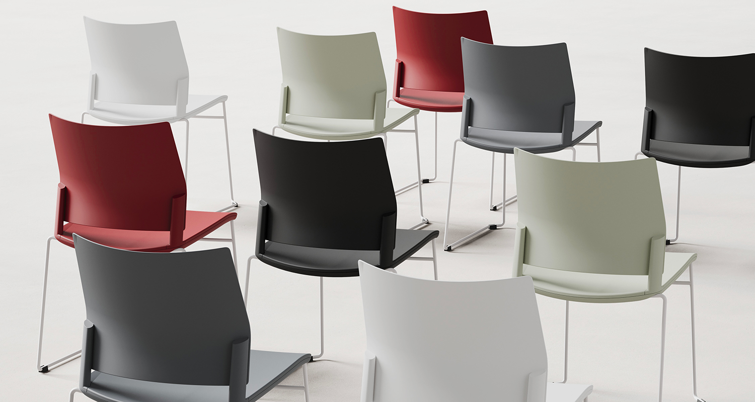 Omega - Sedie per sale riunioni, conferenza e attesa - Cerantola - 8