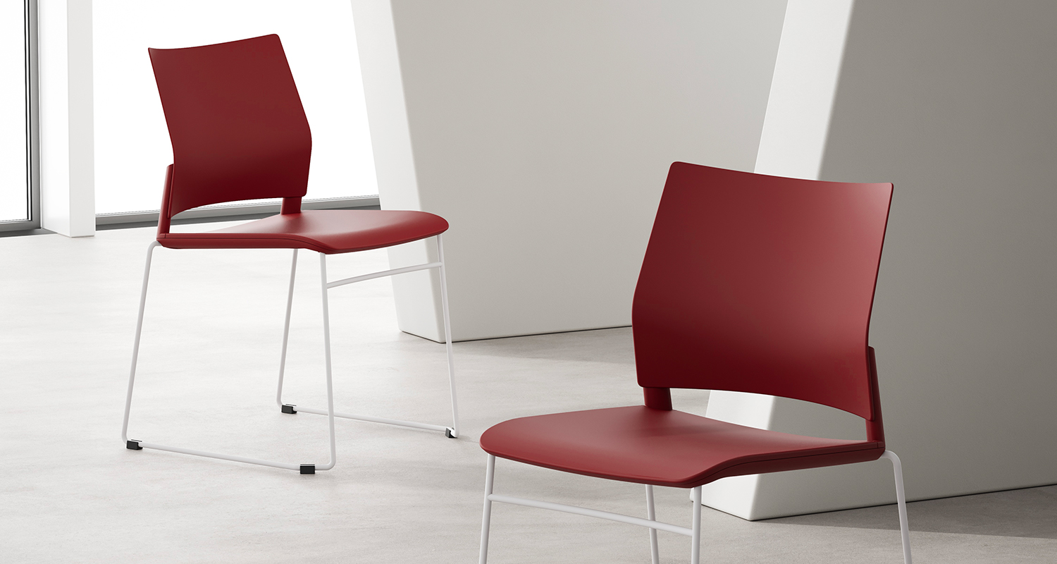 Omega - Sedie per sale riunioni, conferenza e attesa - Cerantola - 5