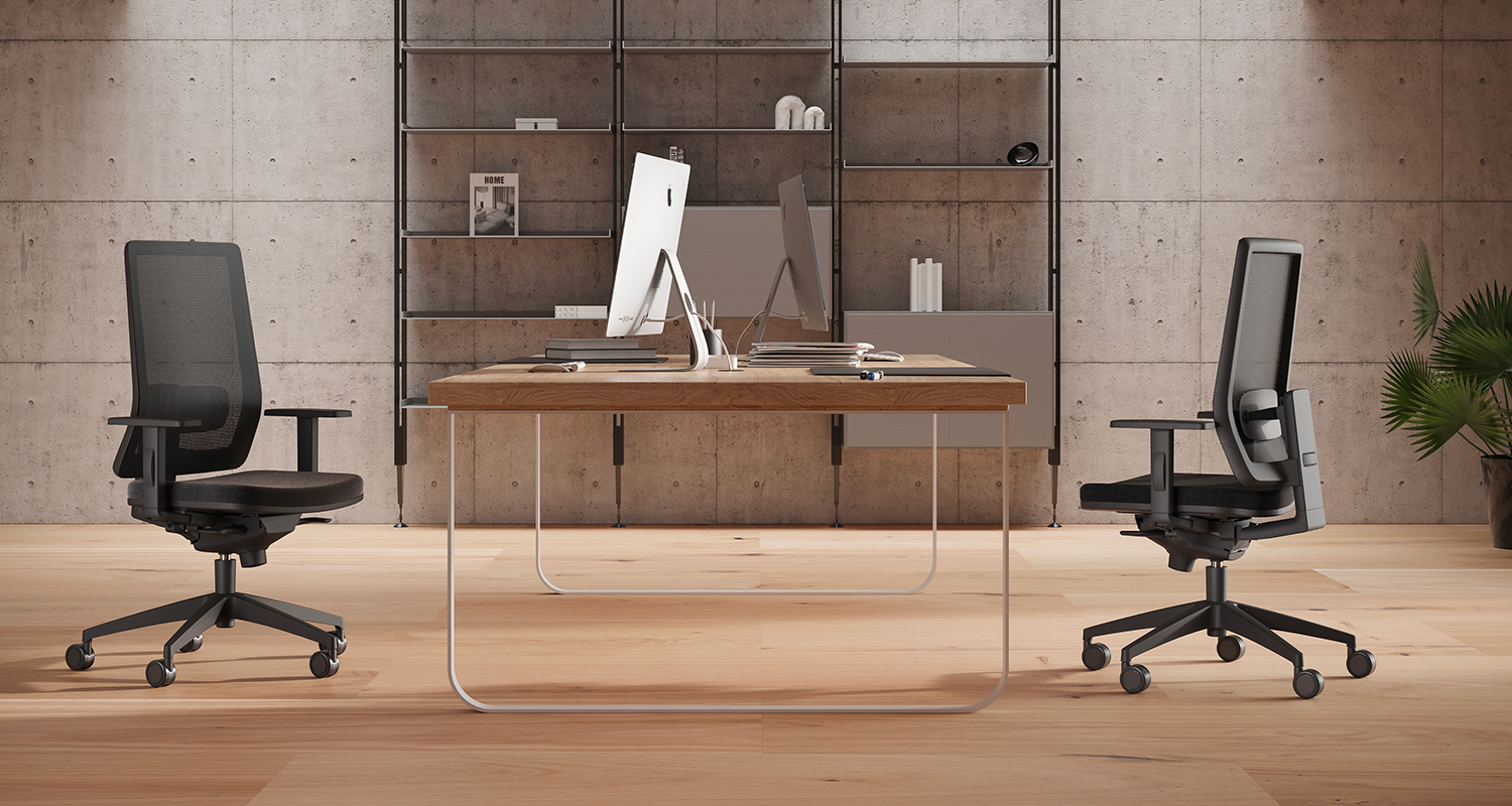 Moon - Sillas de oficina con ruedas - Cerantola - 2