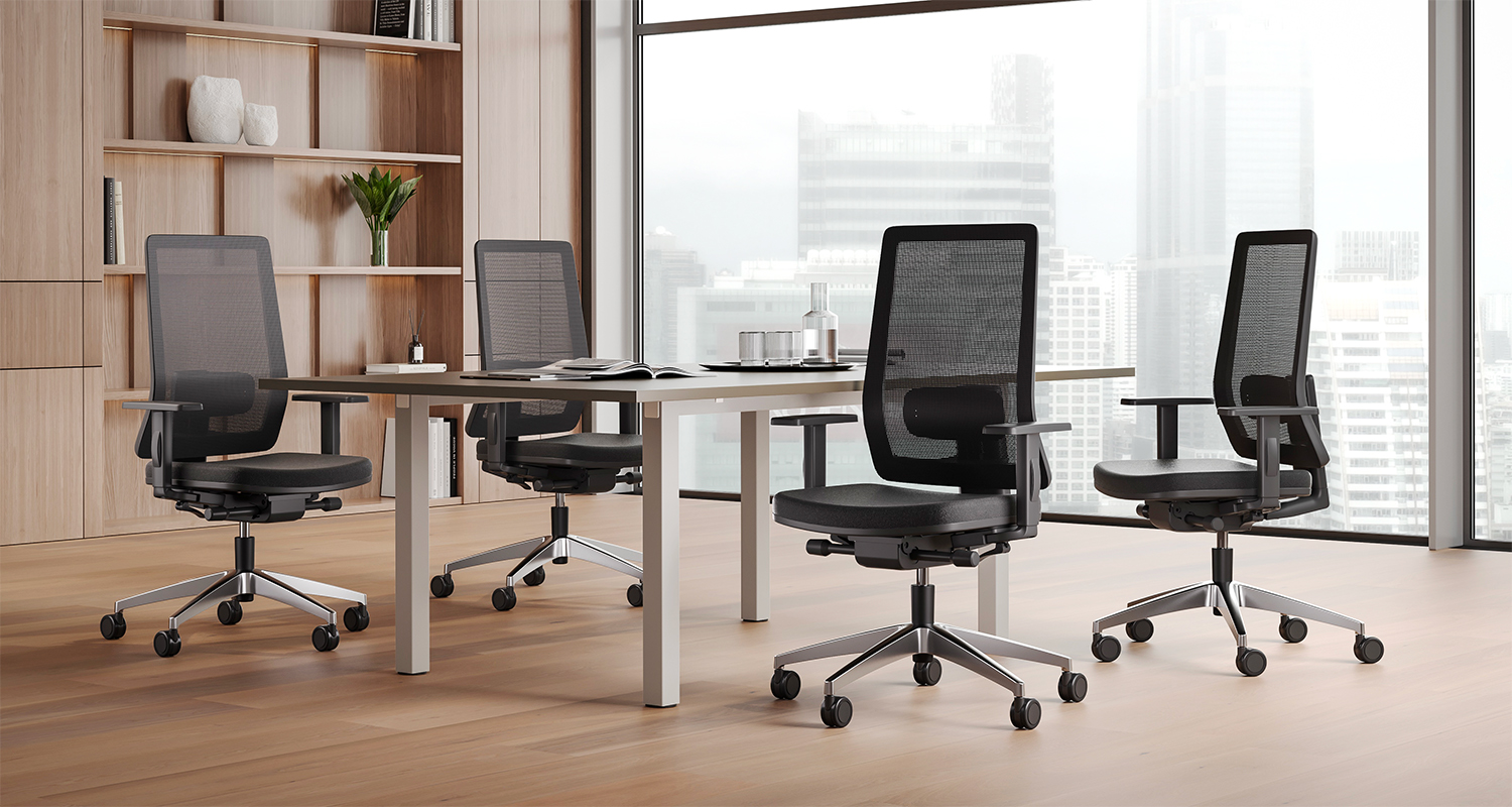 Moon - Sillas de oficina con ruedas - Cerantola - 3