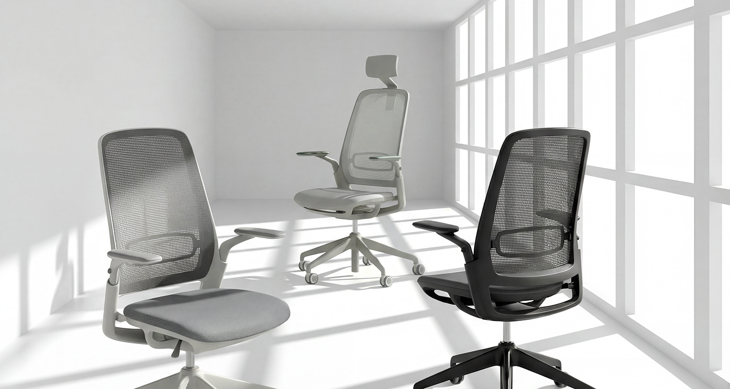 Etherea - Sillas de oficina con ruedas - Cerantola - 1