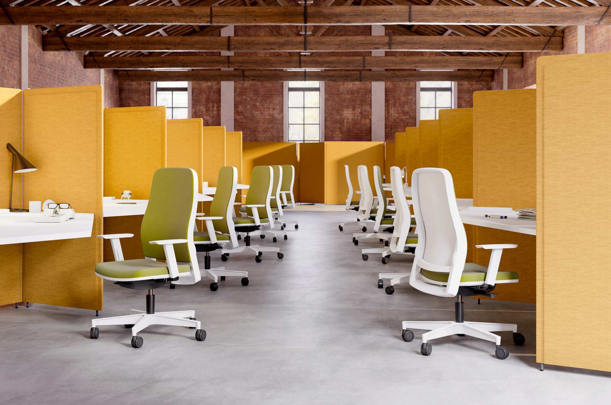 Titan - Office swivel chairs - Cerantola - 3