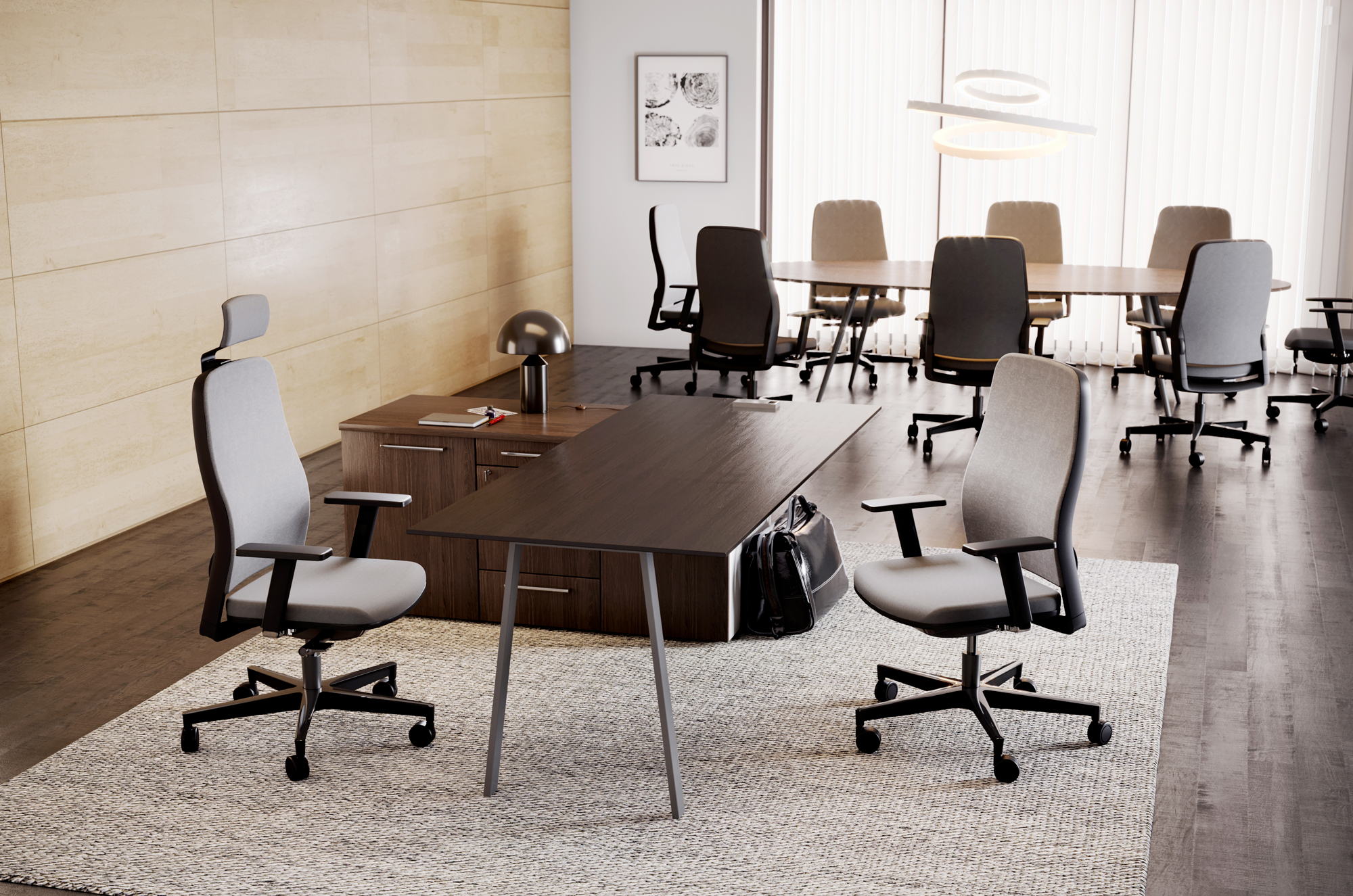 Titan - Office swivel chairs - Cerantola - 1