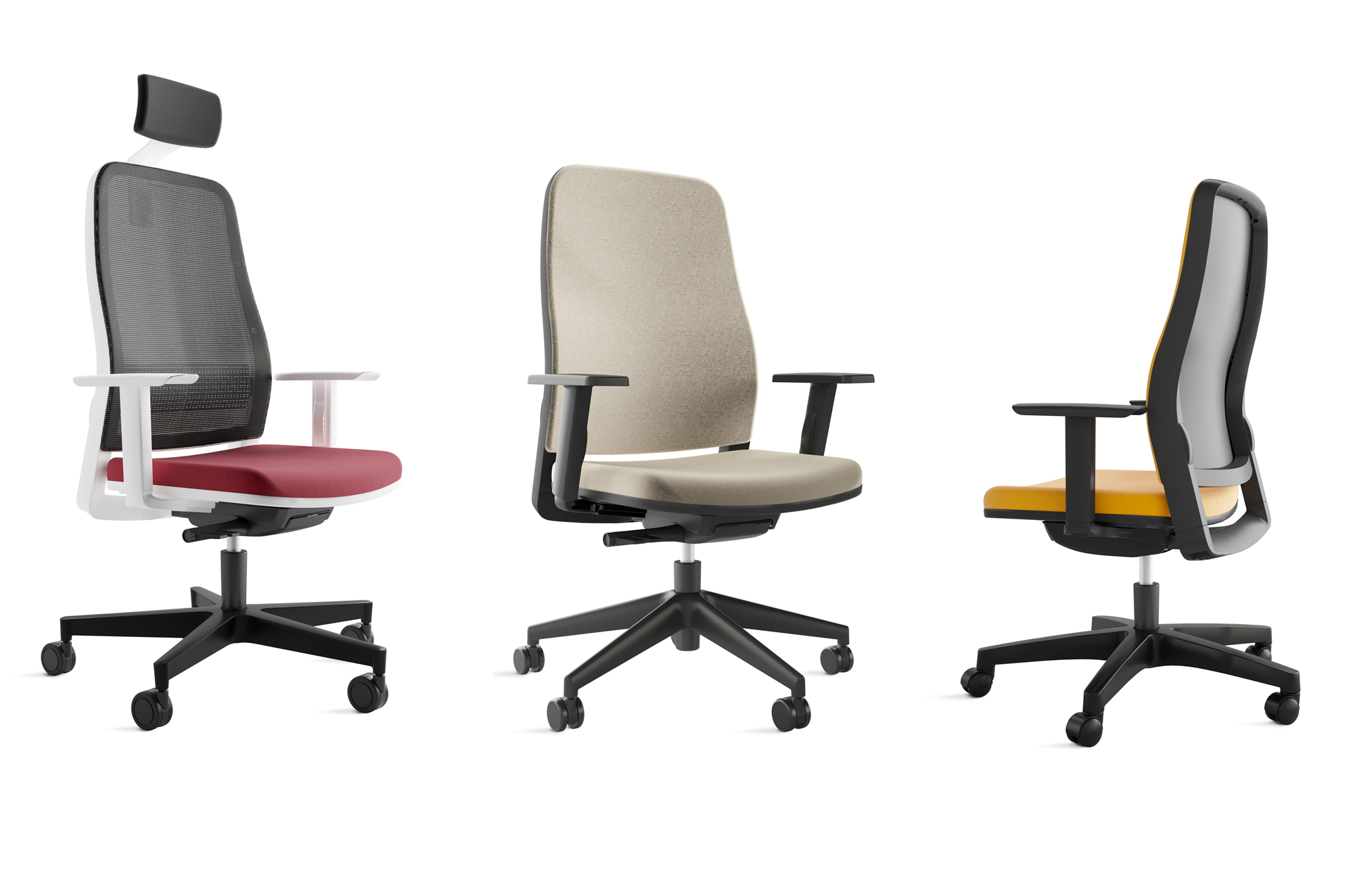 Titan - Office swivel chairs - Cerantola - 9