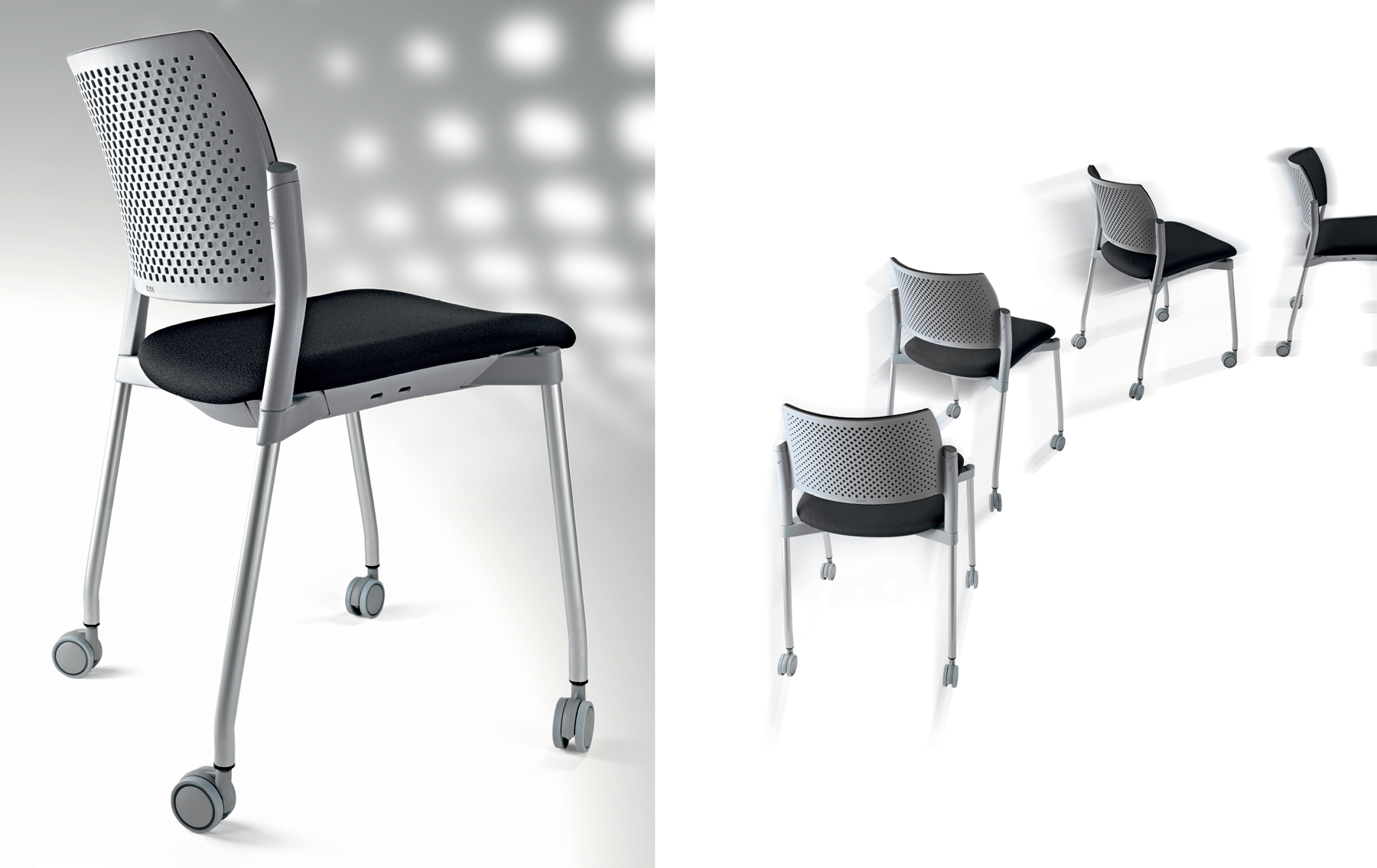 Kyos - Meeting, conference and waiting room chairs - Cerantola - 7